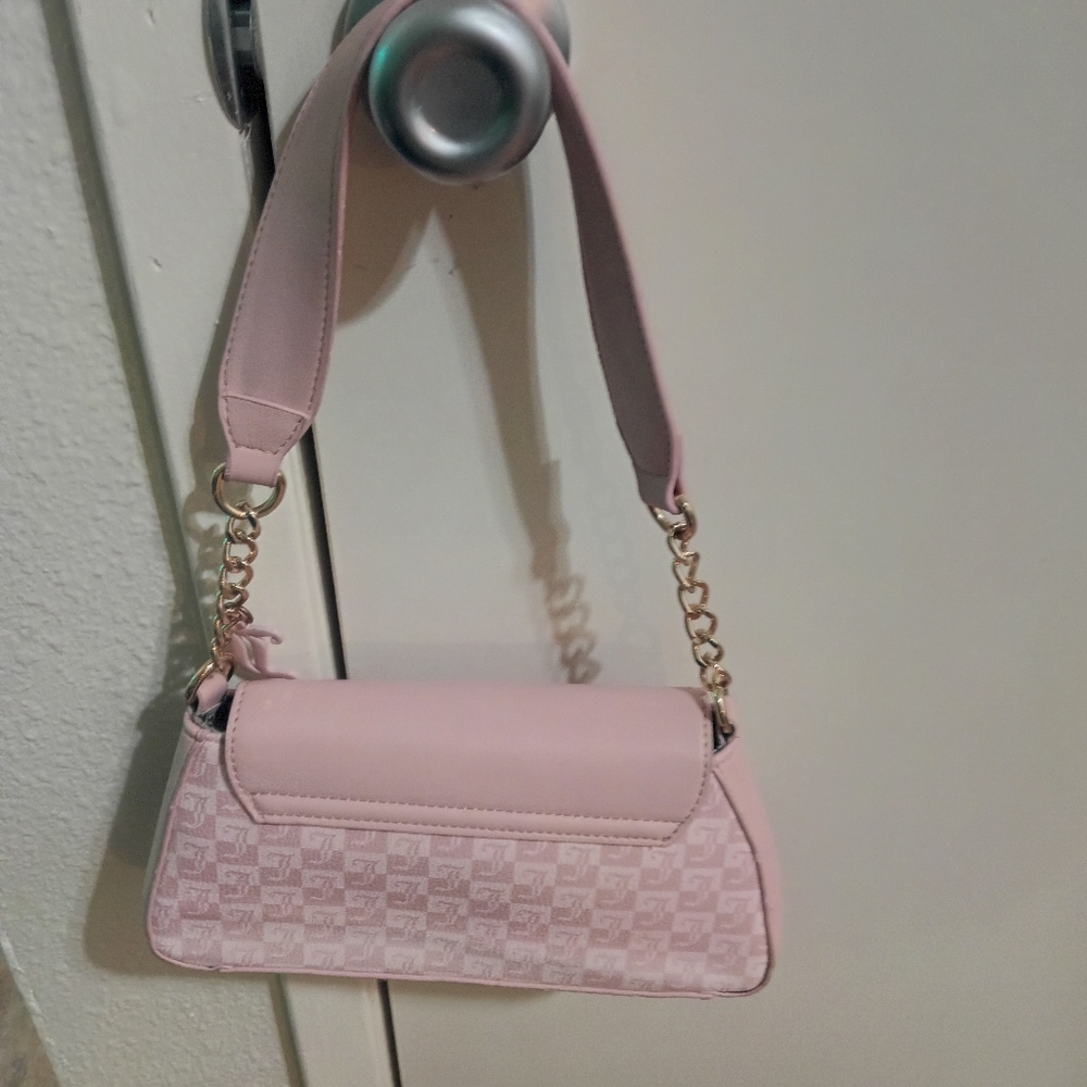 Juicy Couture Light Pink Logo Shoulder Bag - Picture 3 of 16